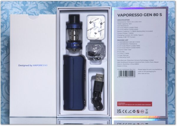 VAPORESSO GEN 80S KIT - Imagen 3